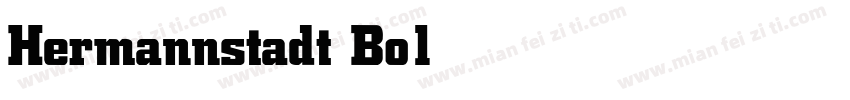 Hermannstadt Bold字体转换
